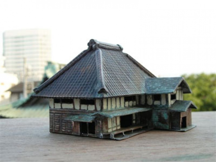 【銅製ミニチュアハウス】銅製ミニチュアハウス